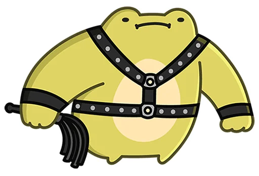 Эмодзи Лягушачий микс без текста