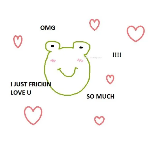 Эмодзи лягушонки