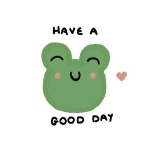 Эмодзи лягушонки