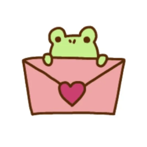 Эмодзи лягушонки