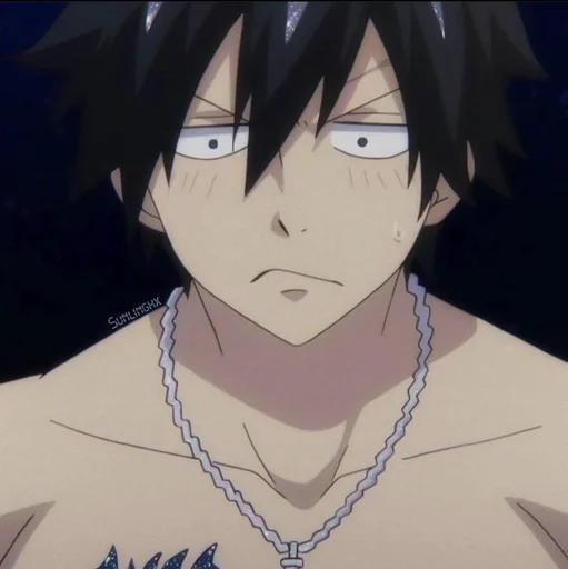 Эмодзи Gray Fullbuster