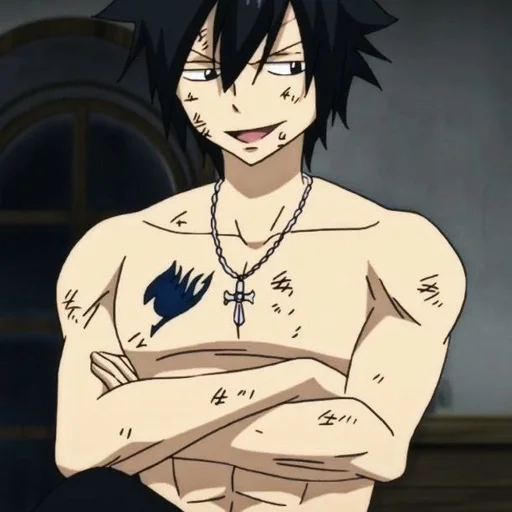 Эмодзи Gray Fullbuster