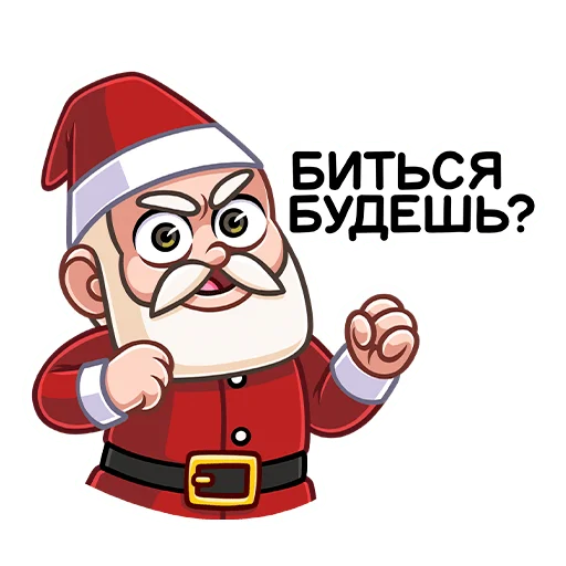 Эмодзи Гном Мороз