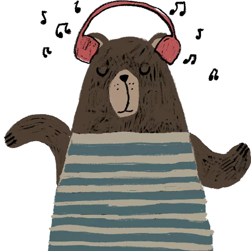 Эмодзи Funny bears