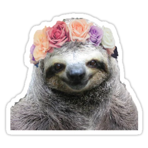 Эмодзи Fun Sloth