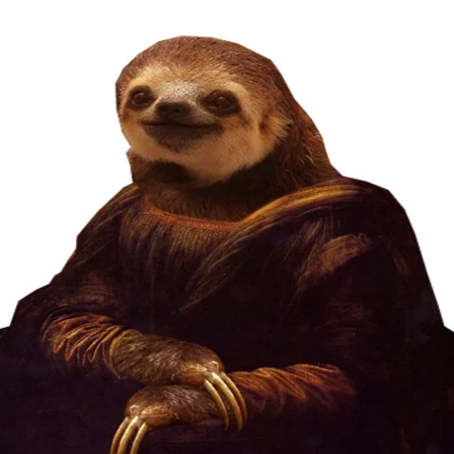Эмодзи Fun Sloth
