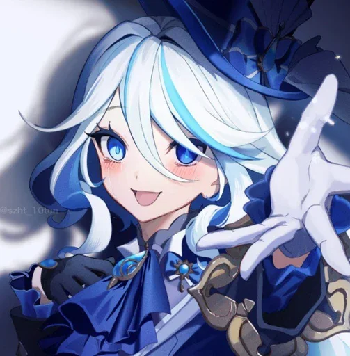 Эмодзи Furina de Fontaine