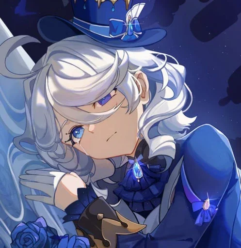 Эмодзи Furina de Fontaine