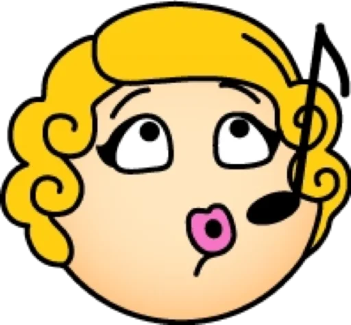 Эмодзи Блондинка