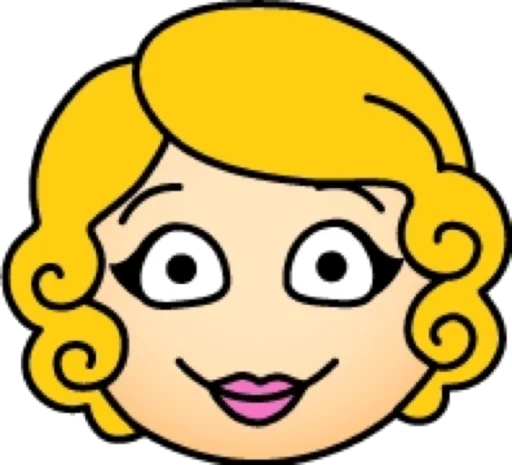Эмодзи Блондинка