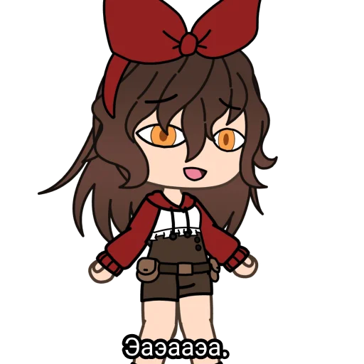 Эмодзи ГАЧИМУЧИ С ЭМБЕР