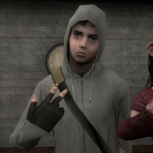 Эмодзи Cry of fear