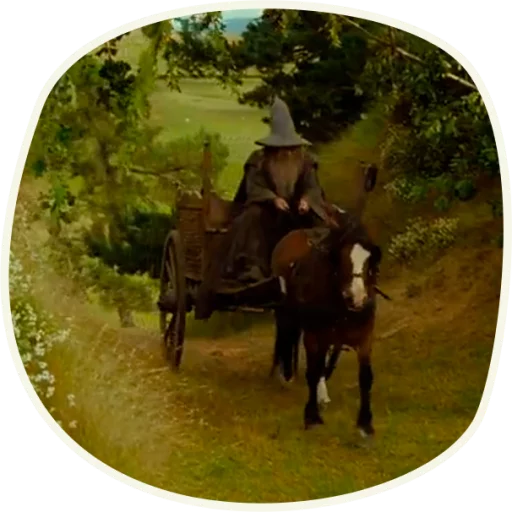 Эмодзи ⭕️ Gandalf (first movie)