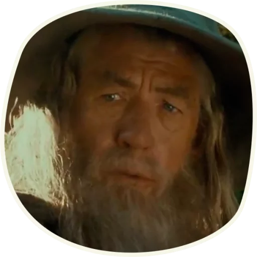 Эмодзи ⭕️ Gandalf (first movie)