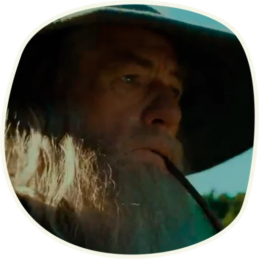 Эмодзи ⭕️ Gandalf (first movie)