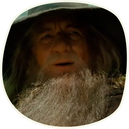 Эмодзи ⭕️ Gandalf (first movie)