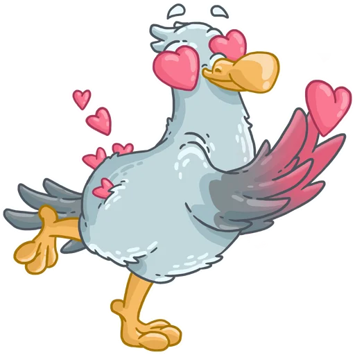 Эмодзи mr. seagull