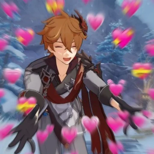 Эмодзи Заходи в геншин👉