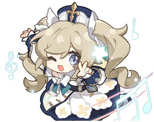 Эмодзи Genshin Stickers 2