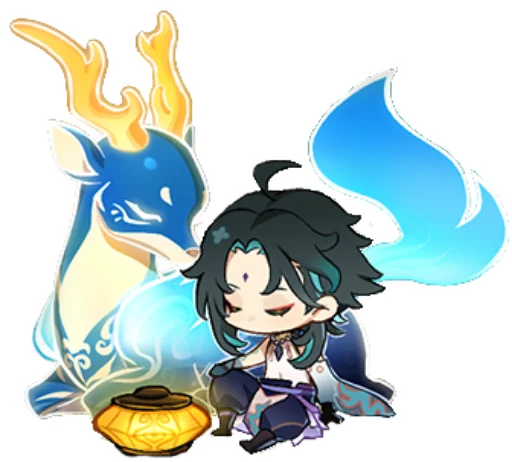 Эмодзи Genshin Stickers 2