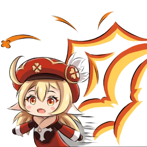 Эмодзи Klee / Genshin Impact