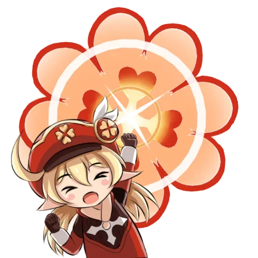 Эмодзи Klee / Genshin Impact