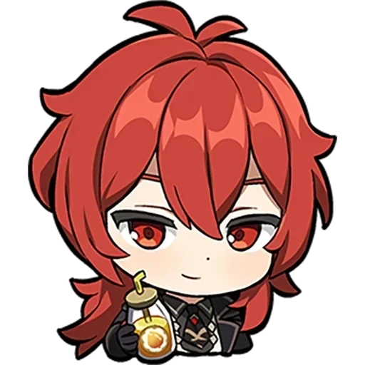 Эмодзи Genshin Mini