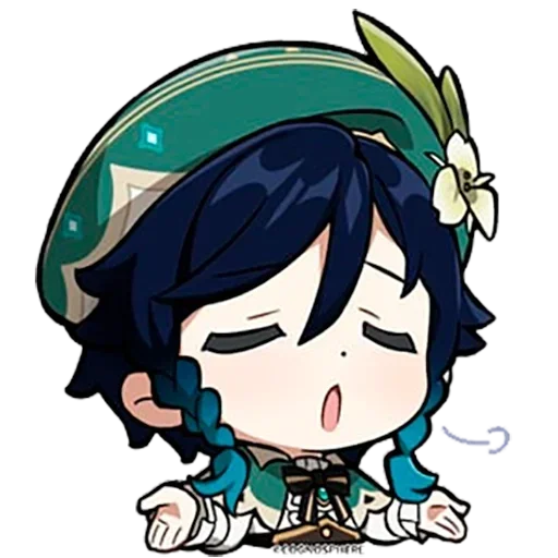 Эмодзи Genshin Mini