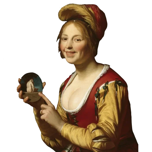 Эмодзи Smiling art Gerrit van Honthorst