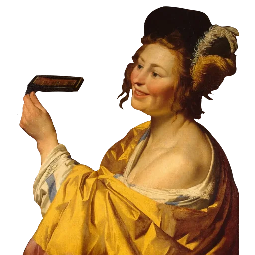 Эмодзи Smiling art Gerrit van Honthorst