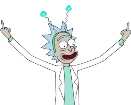 Эмодзи Rick and Morty