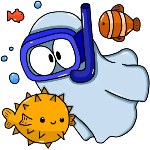 Эмодзи Призрак Бак