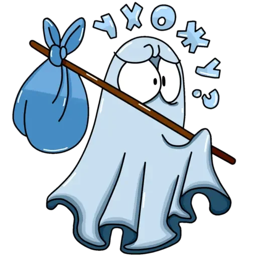 Эмодзи Призрак Бак