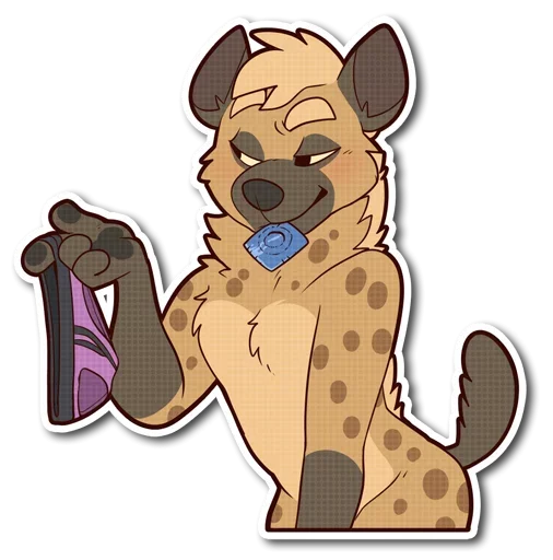 Эмодзи little Hyena