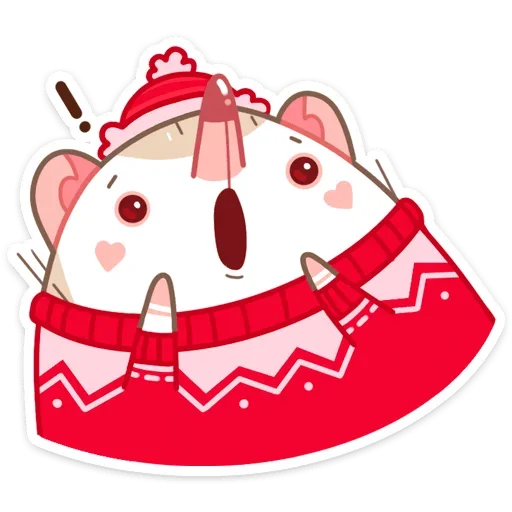 Эмодзи Новогодний Имбирчик