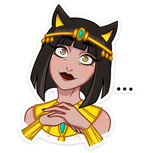 Эмодзи Богиня Баст