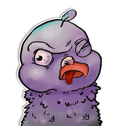 Эмодзи Голубь Владимир