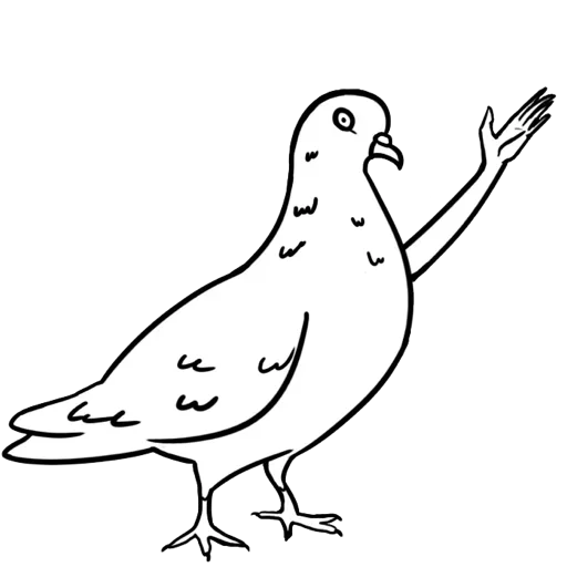 Эмодзи Голубь Мира