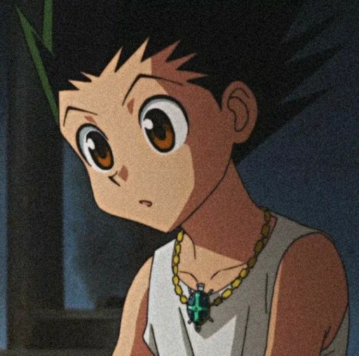 Эмодзи Gon freecss