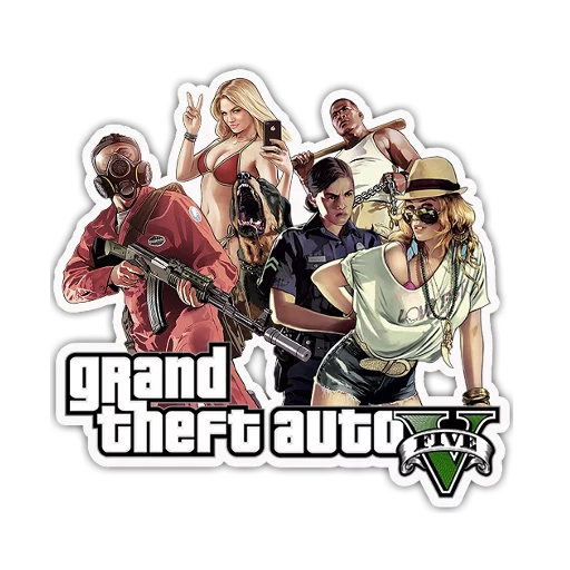 Эмодзи Grand Theft Auto - S4T.tv