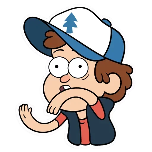 Эмодзи Gravity Falls из VK