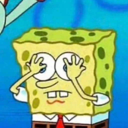 Эмодзи Sponge Bob