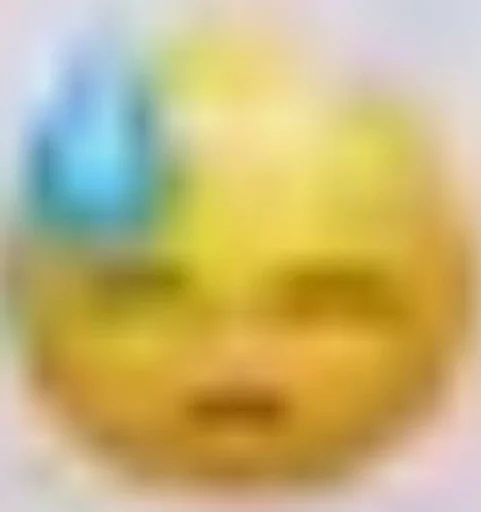 Эмодзи glitches stickers