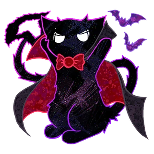 Эмодзи Halloween Space Cat 🎃