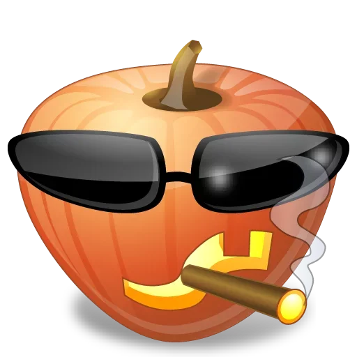 Эмодзи Halloween pumpkin