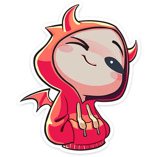 Эмодзи Нимб и рожки