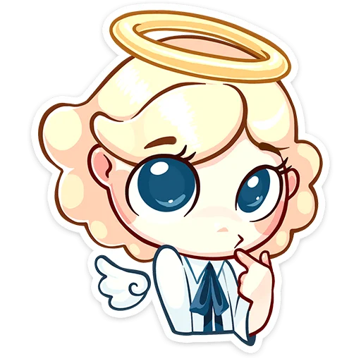 Эмодзи Нимб и рожки