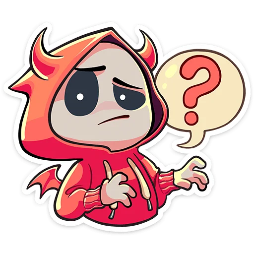 Эмодзи Нимб и рожки