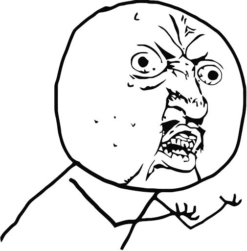 Эмодзи Troll Faces