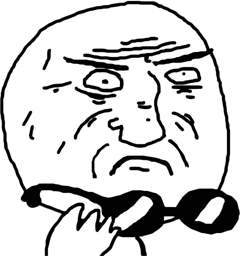 Эмодзи Troll Faces